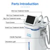 2023 Cryolipolysis Fat Freeze Slimming Machine 4 Cryo Handtag 360 ° Dubbelhakar Borttagning Fat Minska Cryoterapi Boby Sculpting Device