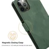 Корпус кожаного флип -кошелька для iPhone 14 13 12 Mini 11 Pro XS MAX X XR 8 7 6S 6 плюс 5 5S SE Стенда Слот Плот Тлеф