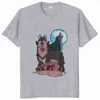 メンズTシャツウルフフクロウハウスTシャツアメリカンファンタジーテレビアニメーションシリーズTシャツ100コットンEUサイズトップティーJ230625