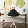 Faldas Lolita Hoopless Petticoat falda vestido accesorio mujer nupcial boda Crinoline disfraz fiesta esponjoso hinchado debajo para niñas