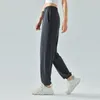 Luu Leggings Sweatpants مصمم فاخر مرنة رئيس الخصر مريح الساق غطاء اللياقة البدنية يوجا الجري