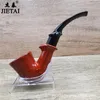 Cachimbos de fumar novo tubo de filtragem de resina portátil destacável tubo de filtro de limpeza tipo circulante