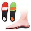 Palmilhas ortopédicas esportivas pu para calçados masculinos e femininos almofada de suspensão respirável pés planos arco suporte corretor inserções de sapato