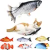 Cat Toys Cat USB Charger Toy Fish Interactive Electric Floppy Fish Cat Toy Realistic Pet Cats Chew Bite Toys Pet Supplies Cats Dog Toy 230625