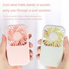 Новый USB Mini Mini Fan Портативный карманный вентилятор мультфильм портативные настольные настольные компьютеры.