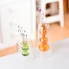 Vases Vase Home Decor Glass Container Living Room Decoration Hydroponic Flower Arrangement Art Color Flower Pot Double Glass Vase 230625