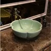 Chine Procelain lavabo évier en céramique art éviers Comptoir salle de bain décoratif bassingood qté Wvkai