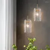 Chandeliers JMZM Nordic Long-Line Small Frosted Glass Hanging Light Bedside Dining Room Bar Warm Pendant Lamp Decorative