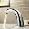 Bathroom Sink Faucets BAKALA Automatic Sensor Tap Contemporary For Toilet Brass Chromed Cold With Water F-201