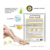 Foot Treatment Aliver Exfoliating Mask Socks 11 Types Moisturizing Hydrating Feet Skincare To Remove Dead Skin Peeling 6Pairs Drop D Dhupa