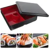 Zestawy naczyń obiadowych sashimi sushi pudełko bento izolowany lunch dla dorosłych japońskie akcesoria lunchboxa