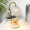 Table Lamps Lily Of The Valley Lamp Without Fire Dimming Small Night Bedroom Bedside Marble Decoration Melting Wax