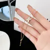 Cadena Sell 925 Silver Cross x Pulsera para mujeres Rosador Rose Gold Classic Fashion Luxury European Famouse Jewelry Gift 230621