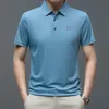 Polo da uomo Polo da uomo da lavoro quotidiano da uomo Risvolto Golf Casual Top T-shirt Maniche corte Capispalla Tempo libero Abbigliamento uomo Camisas 230621