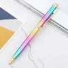 Creative Metal Swinning Ballpoint Pen Продажа высококлассных офисных школ розового золота свадебные подарки