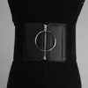 Belts Soft Good Elasticity Push Up Cincher Belt Lightweight Wide Korean Style Daily Wear