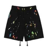 Hotsale Galleries Mens Shorts Fashion Designer Depts Pantalon Sweat Pant Speckled Hommes Femmes Lâche Casual Court 16s1