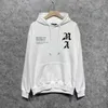 Men's letter Hoodies Amiryes hooded black sweater 2023 new couple pullover 100% cotton women Sweatshirts