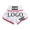 Andra sportvaror Muay Thai Shorts Män Kvinnor Kids Kämpar kickboxning Shorts Custom MMA Boxing Training Trunks Pants Fight Wear Personalized 230621