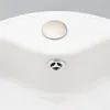 Keukenkranen 2 stuks Bezel Cover Tub Drain Covers Badkuipen Orifice Plate RVS Sink Plug