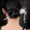 Haar Clips Sticks Gabel Für Frauen Chinesische Hanfu Kleid Zubehör Vintage Haarnadeln Alte Traditionelle Tägliche Tragen Schmuck ML