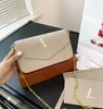 LOUS V mode designer tas crossbody tas schoudertassen damesportemonnees en handtassen 3-delige set wordt geleverd met kleine kaarttas en portemonnee volledige dekking bedrukt logo