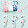 New 1pcs/pack Portable Silicone Material Cute Multifunction Magnet Earphone Cord Winder Cable Holder Organizer Clips For Home Office