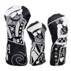 Andra golfprodukter King och Monarchess Golf Woods headcovers för Driver Fairway Hybrid 135h klubbar Set Heads Pu Leather Unisex 230621