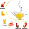 Bird Lemon Squeezer Acryl Manual Juicer Bird Fish Shape Lemon Slice Wedge Squeezers Fruit Juicer voor Orange Lemon Granaatappel Home Kitchen Bar Gadget