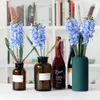 Decoratieve bloemen Kunstmatige 3D-printen Gevoel Hyacint Bloemstuk Accessoires Trouwzaal Huis Tuin Kantoor Desktop Ingemaakt