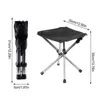 Camp Furniture Outdoor Folding Stool Camping Tripod Stools Portable Fishing Chair Mini Picnic Chair Bench For Camping Fishing AccessoriesHKD230625