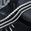 Chaîne Effie Queen 100% 925 Sterling Silver Tennis Bracelets Pave Clear Cubic Zirconia Or 14K Bracelet Bijoux Cadeau pour Femme Homme SB61 230621