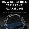 The alarm line inventory is sufficient, suitable for all BMW models. The front and rear brake sensing lines and brake pads support customization