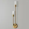 Wall Lamps Postmodern Simple LED Living Room Light Nordic Bedroom Bedside Sonce Creative Aisle E Corridor Lighting