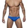 Mäns badkläder simningstammar låg midja bikini trosor sexig nylon fast färg baddräkt quicktrying push pad shorts strand surf 230625