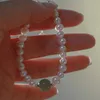 Kobiety moda słodkowodna perłowa bransoletka z koraliki Pearl Elastyczne koraliki Jade Bracelets