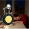 Flashlights Torches USB Keychain COB Light Adjustable Night-lights Lamp For Outdoor Working