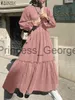 Повседневные платья Zanzea Fashion Maxi Maxi Long Dress Женщины Элегантные длинные рукавы Сплошные вары