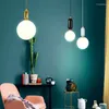 Pendant Lamps Cottage Living Decor Crystal Ball Lamp Glass Star Led Light Chandelier Lighting Moroccan