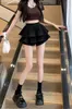 Skirts COIGARSAM Fashion Women Short Skirt Summer 2023 Black White Pink Sexy Ball Gown