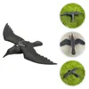 Садовые украшения искусственные птицы Crow модель декор двор фальшивый репуллер