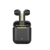 Bluetooth 5.0 TWSイヤホンワイヤレスヘッドフォン充電ボックスハンズフリーマイクタッチコントロール真のミニイヤホンJ18