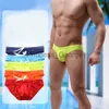 Trajes de baño para hombres Trajes de baño para hombres Trajes de baño de tiro bajo Calzoncillos de baño Bikini Shorts Ropa interior Playa Sexy Big PouchCup Surf Calzoncillos ajustados x0625