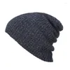 Berretti 1pc Berretto da uomo in maglia Cappello invernale caldo