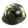 Motorcycle Helmets Kids Hats Camouflage Hat Role Play Soldier Up Bike Costume Dress Skating Novelty Toy Party Skateboard Mountain Road Funny