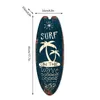 Muurstickers Strand Oceaan Thema Surfplank Houten Leisure Home Party Festival Hangende Decoratie Bar Thuis Muur Retro Decor Houten printbord 230625