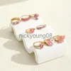 Band Rings New Colorful Enamel Butterfly Kunckle Rings Set For Women Geometric Crystal Heart Mushroom Finger Ring Girls Bohemian Jewelry x0625