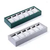 Jewelry Pouches 2Pieces Watch Box Display Storage-Case 6 Slot Watches Organiser Jewellery Holder For Watch-Ring Cufflink Collection 264F