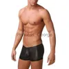 Costumi da bagno da uomo Uomini sexy Boxer in ecopelle Slip Pantaloncini Intimo Mutande morbide Costumi da bagno Ragazzo Costume da bagno Uomo Costume da bagno Surf Banadores x0625 x0625 x0625 x0625