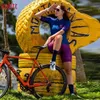 Bisiklet giysileri setleri Kafitt yeni triatlon takım elbise bisiklet takım elbise seti kısa kollu bisiklet giysileri leotard tulum macakuinho Ciclismo femininoHkd230625